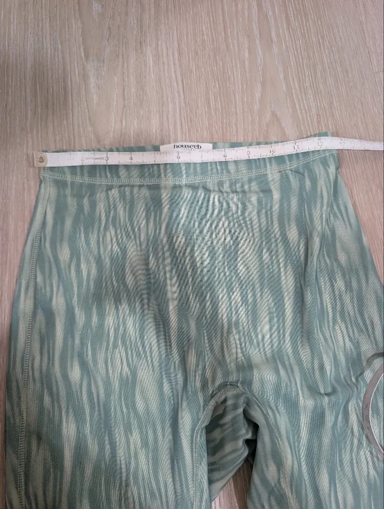 House of CB Erin Mesh Flared Trousers in Ivy Print - Picture 11 of 16